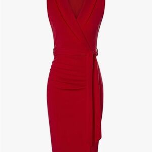 Sleeveless pencil midi dress